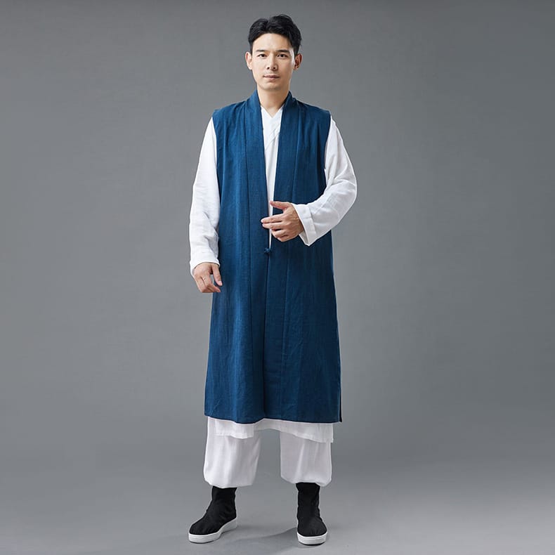 メンズの漢服羽織