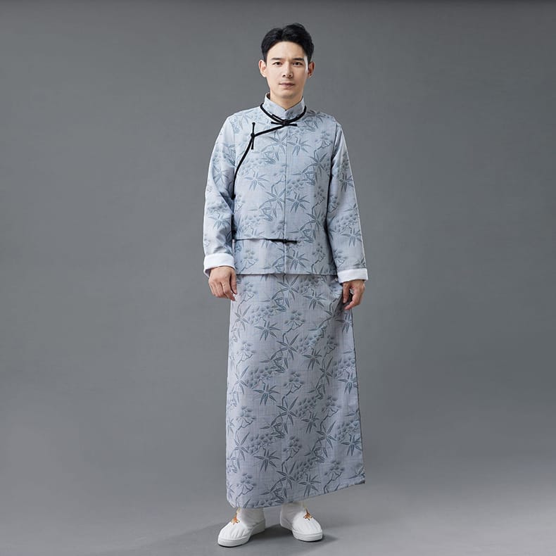 メンズの中華風礼服