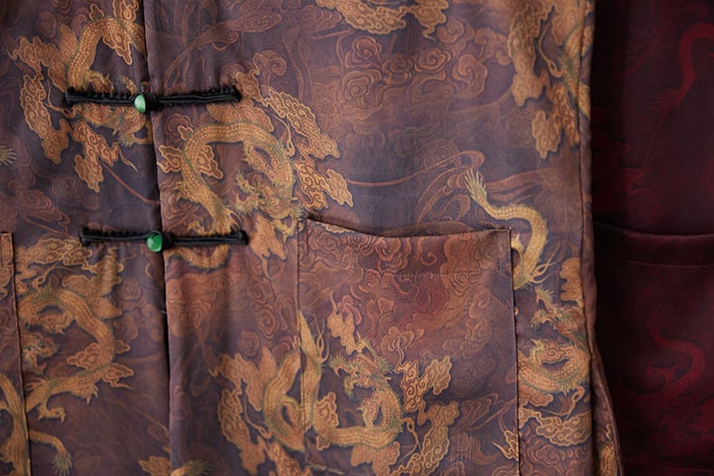 メンズの中華風羽織