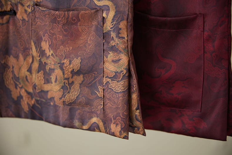 メンズのチャイナベスト