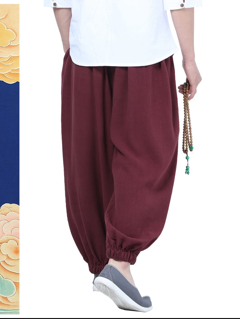 男性の唐装パンツ