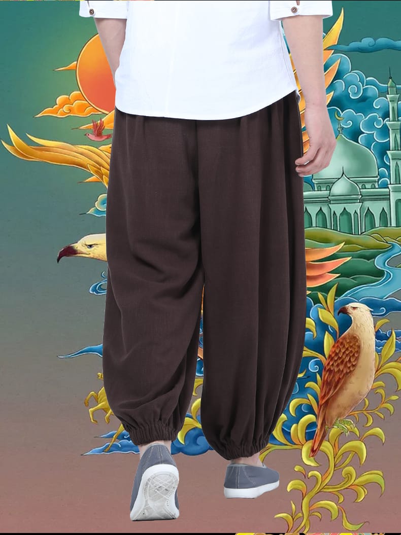 男性の太極拳パンツ