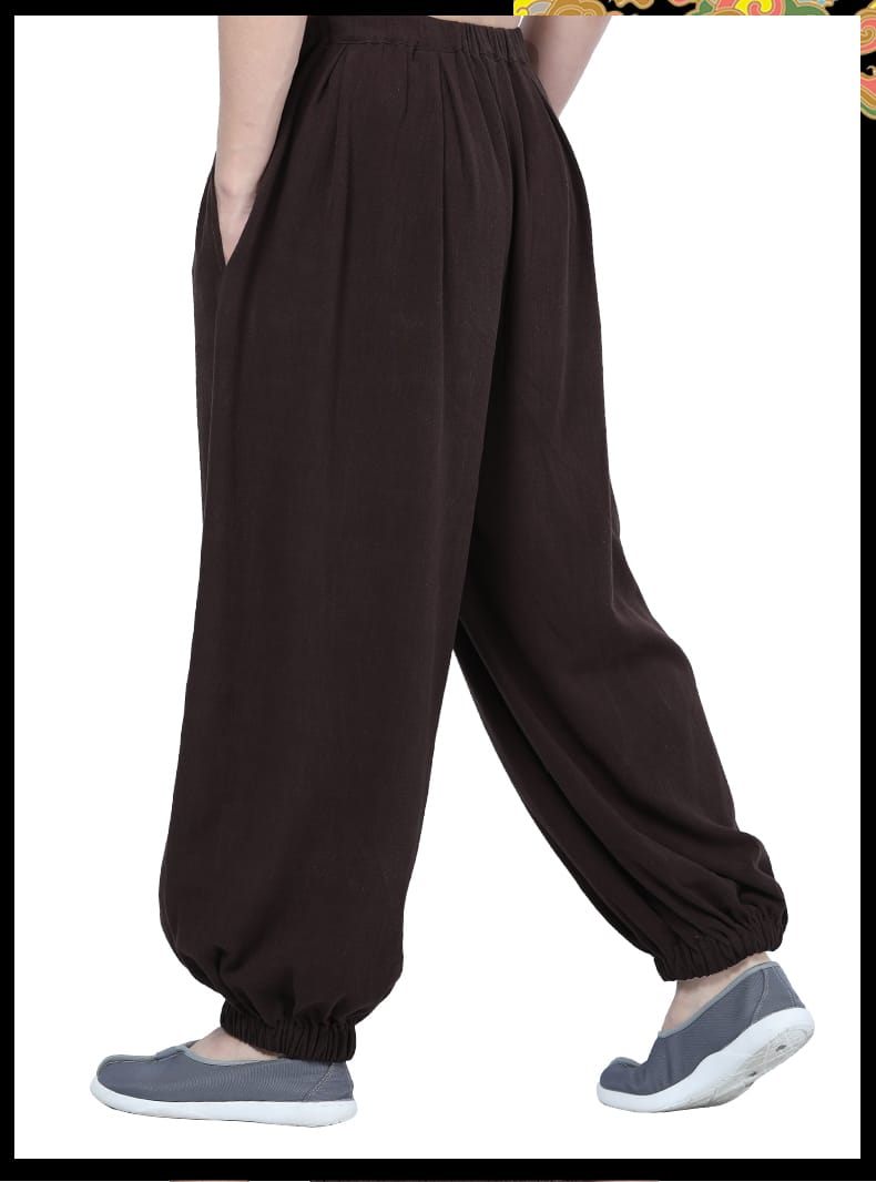 綿100%太極拳・カンフーパンツ