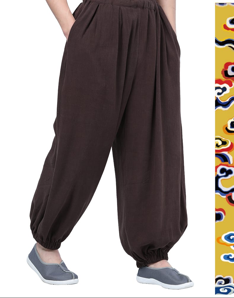 綿100%太極拳・カンフーパンツ