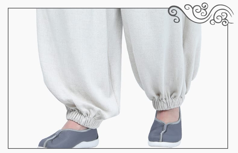 メンズのカンフーパンツ