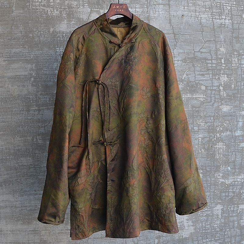 メンズの中華風カジュアルジャケット