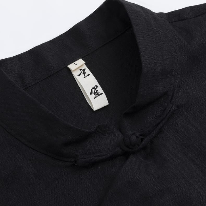 男性用の唐装シャツ