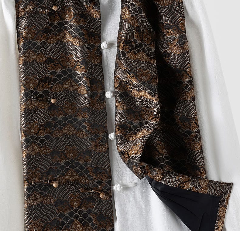 男性用のチャイナベスト