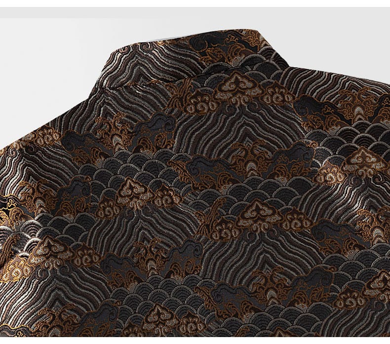 男性用の唐装ベスト