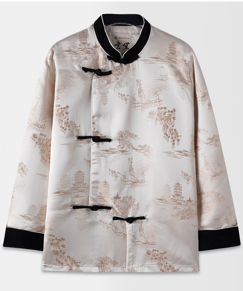 男性用のチャイナシャツ