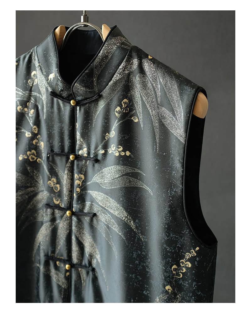 メンズの漢服ベスト