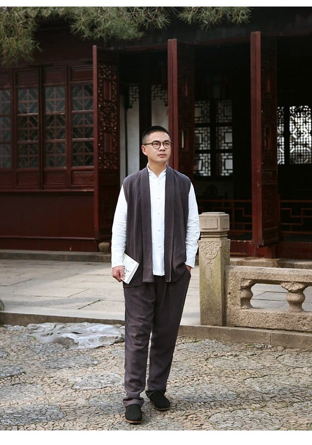 男性用のチャイナベスト