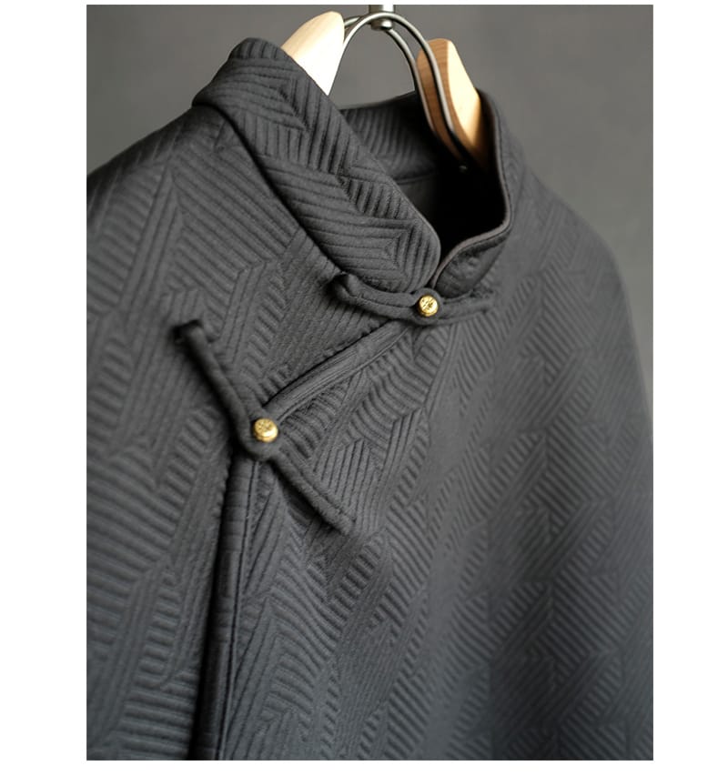 メンズの漢服斜め襟ジャケット