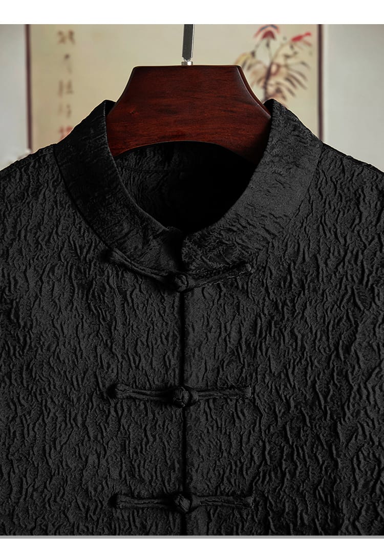 長袖のチャイナジャケット