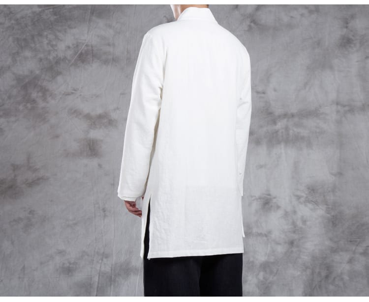 メンズの斜め襟漢服