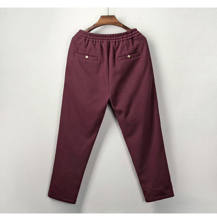 男性用の防寒チャイナパンツ