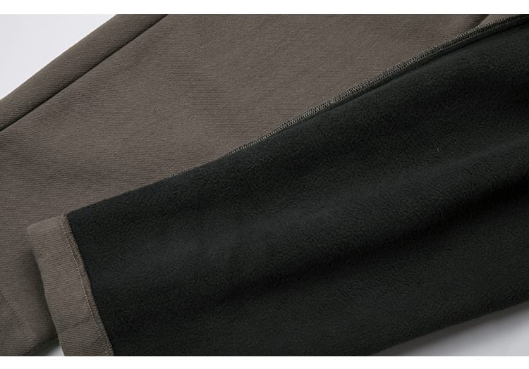 男性用の起毛チャイナパンツ