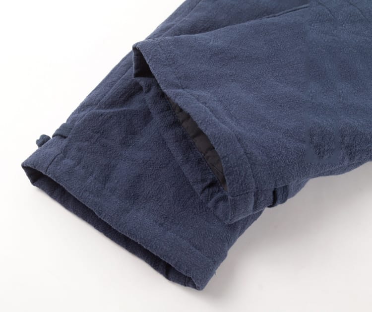 男性用の暖か中綿防寒カンフーパンツ