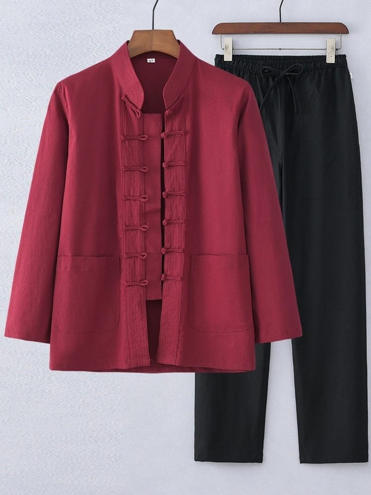 男性用のカンフー服