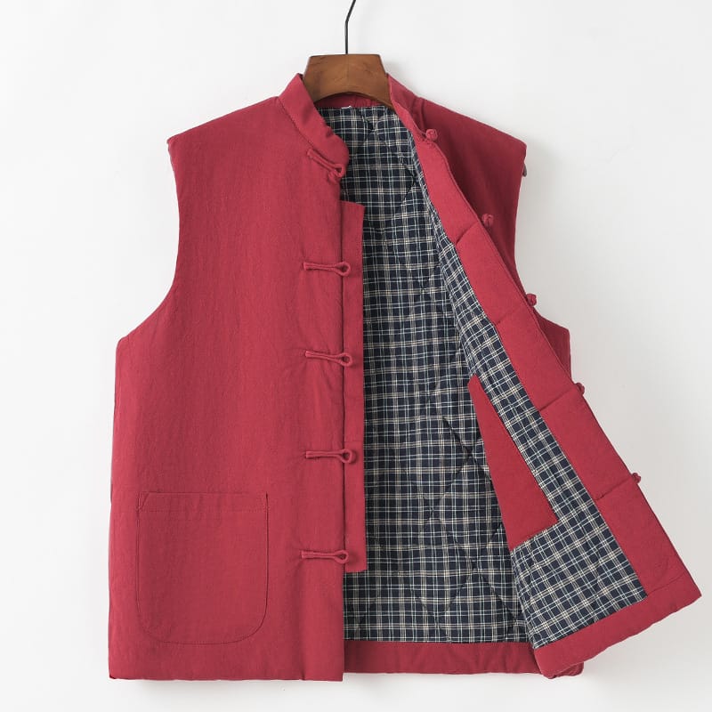 男性用の防寒チャイナ服