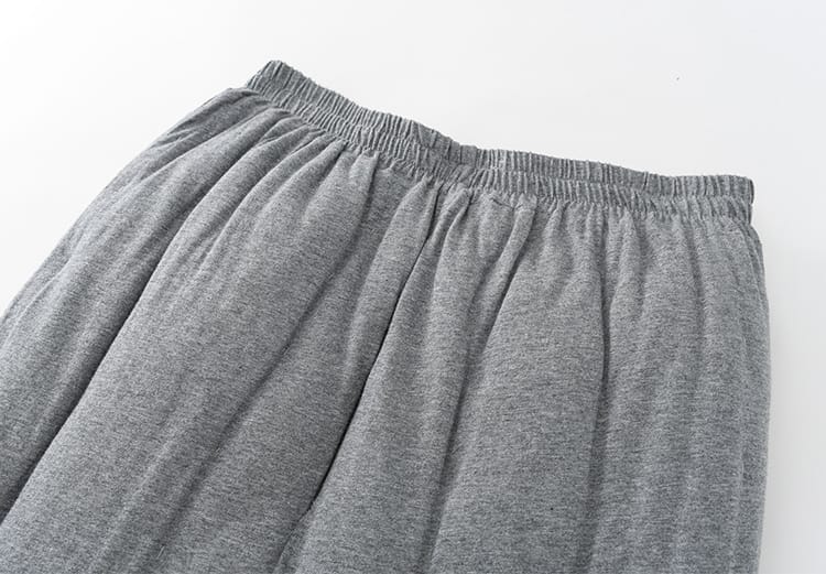 メンズの中綿チャイナパンツ