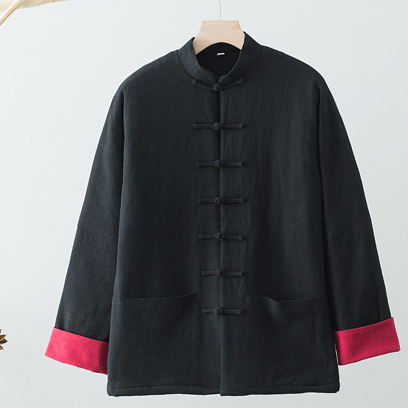 男性用の防寒チャイナ服