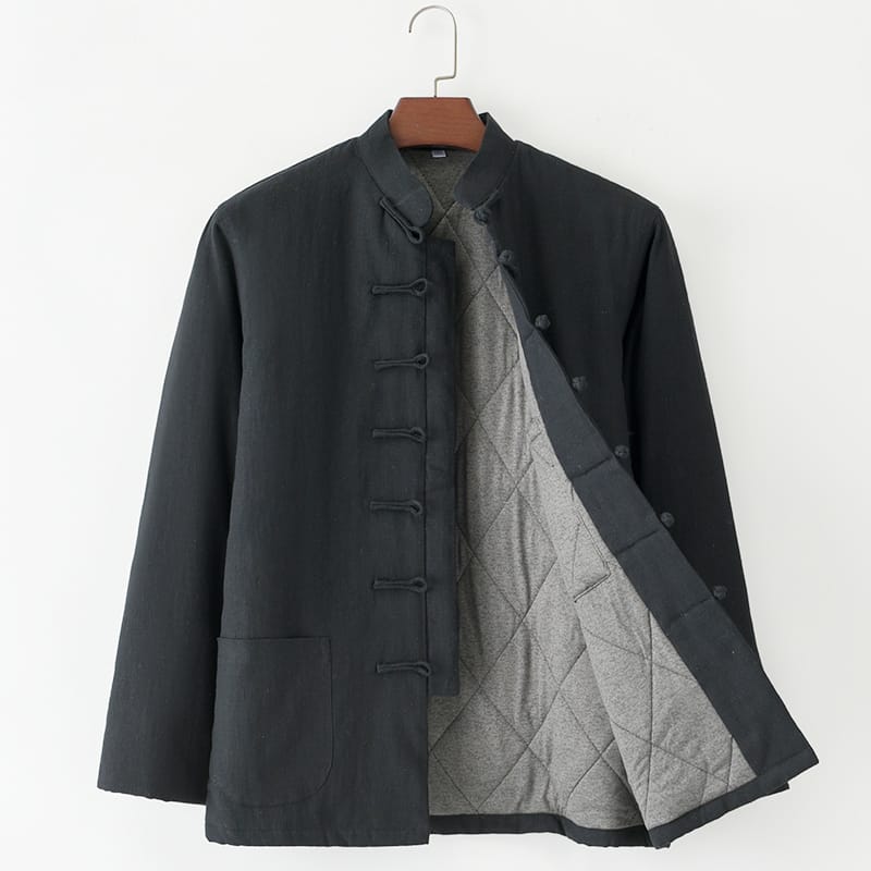 メンズの暖かチャイナ服