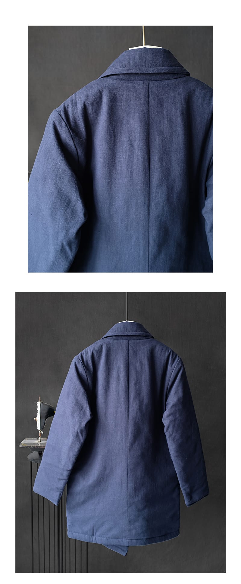 メンズの防寒中国民族衣装