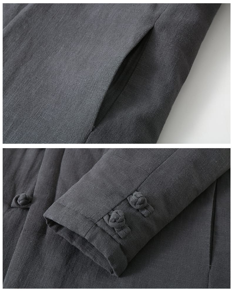 メンズの防寒中国民族衣装