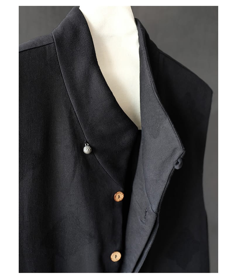 メンズの中華風ベスト