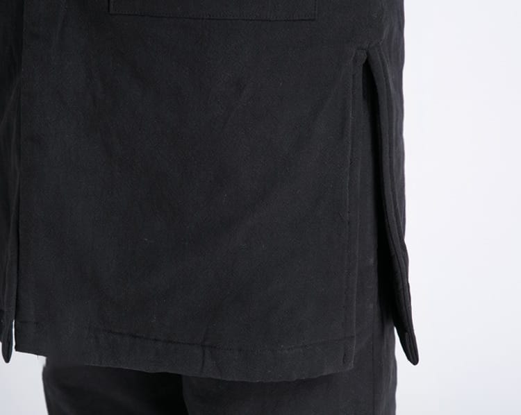 男性用の中綿チャイナコート