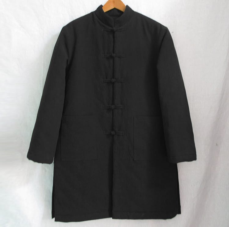 メンズの中綿チャイナ服