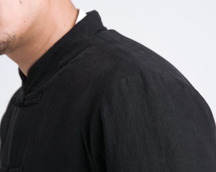 男性用の中華風中綿ジャケット