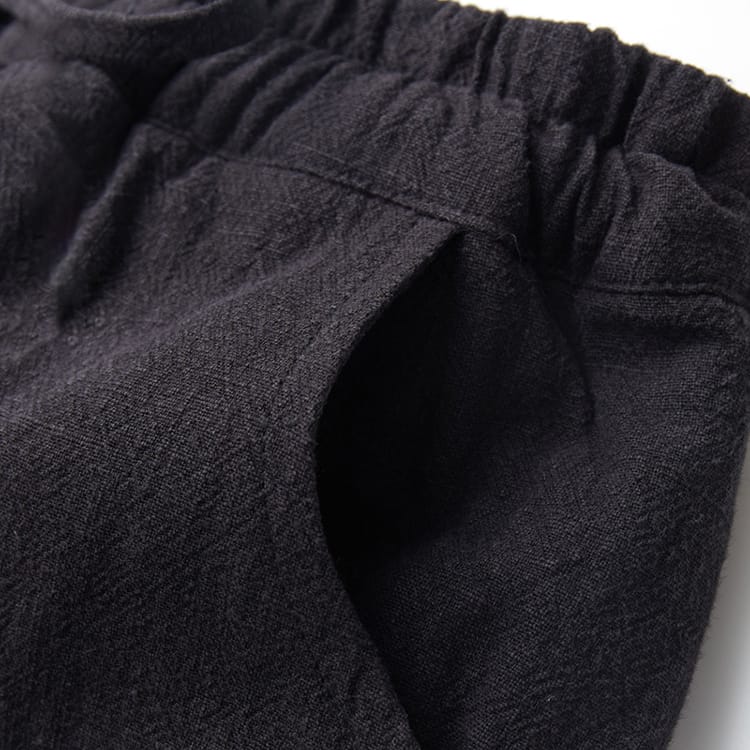 メンズの中綿漢服パンツ