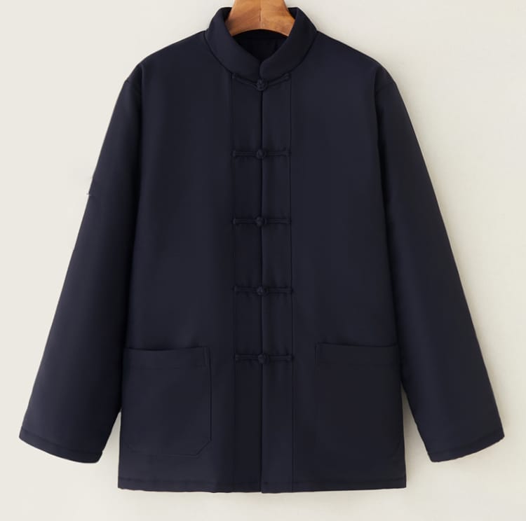 メンズの中綿チャイナ服