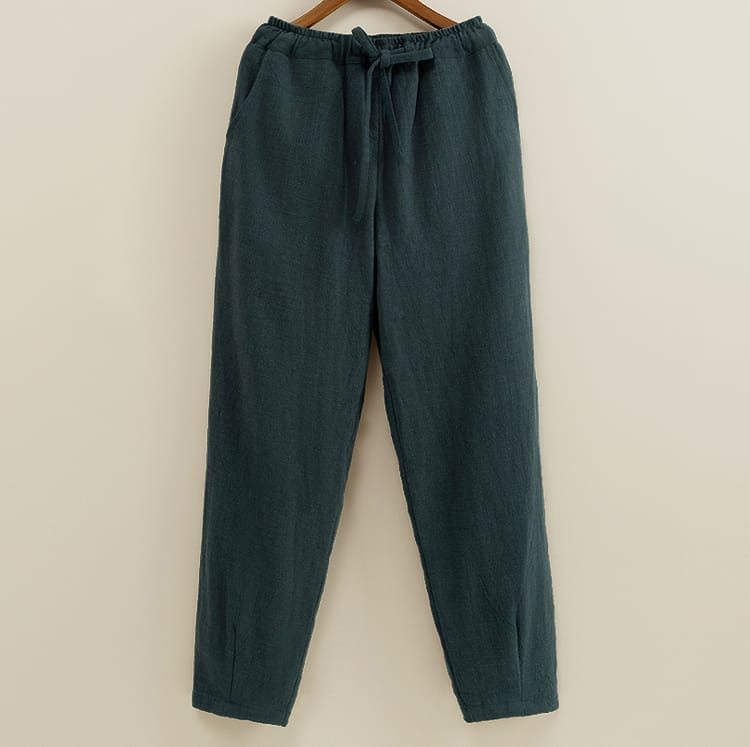 メンズのベルベット裏起毛チャイナ服