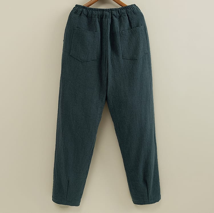 男性用のベルベット裏起毛チャイナ服