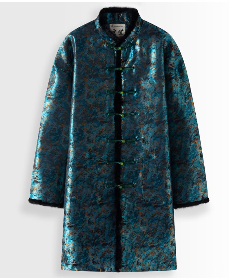 メンズのチャイナコート