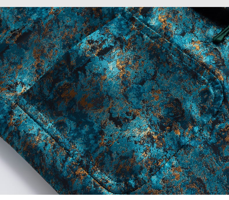 男性用のチャイナボタンコート