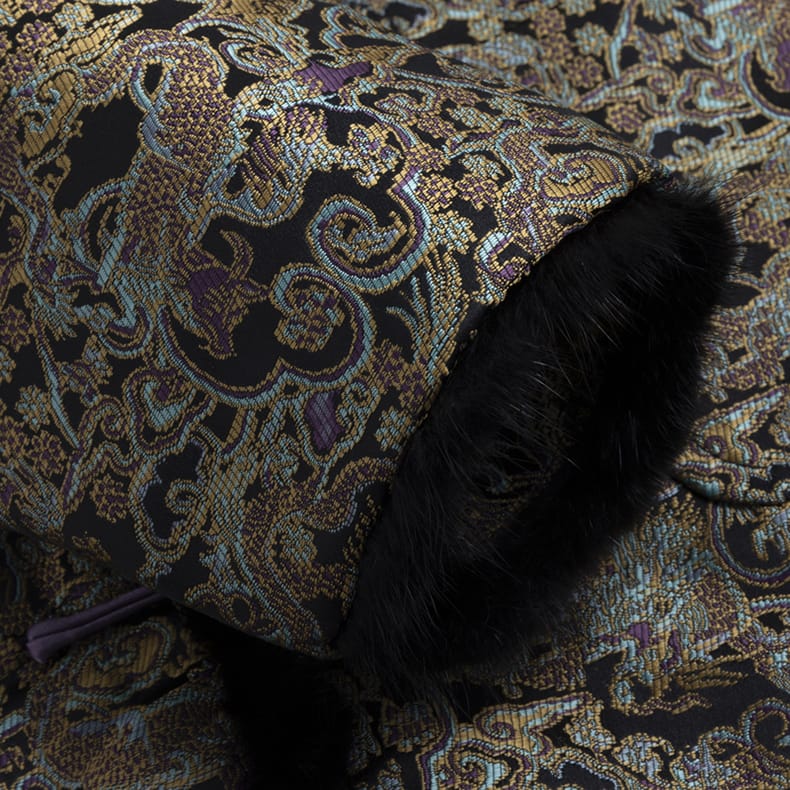 メンズの中綿漢服コート