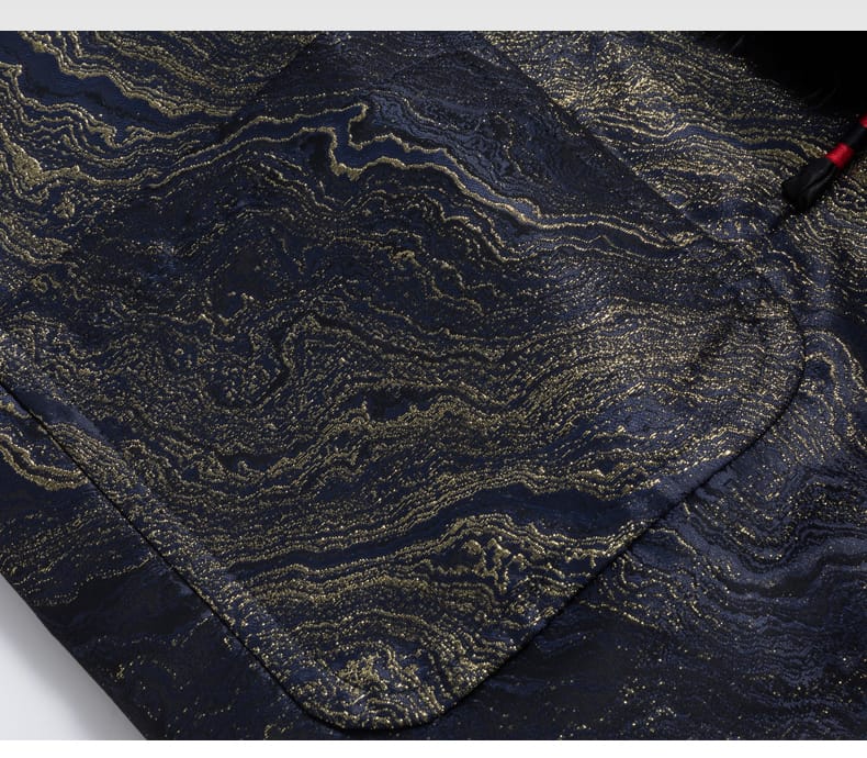 メンズのチャイナボタンコート