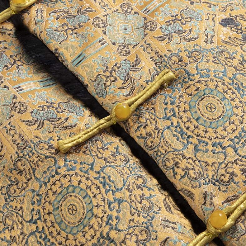 男性用の中華風中綿ジャケット