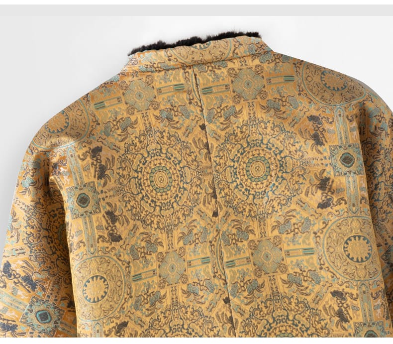 メンズの防寒中国民族衣装