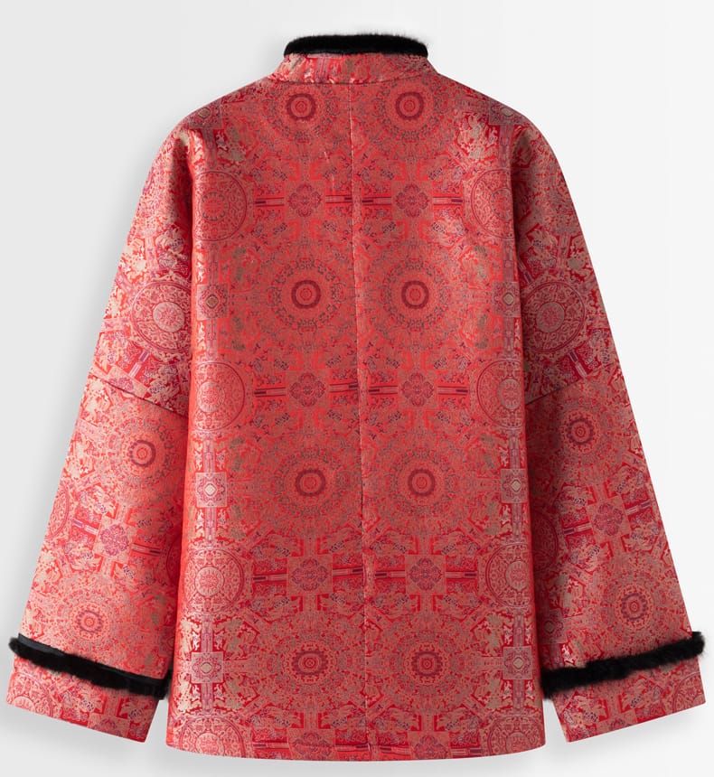 メンズの中綿漢服ジャケット