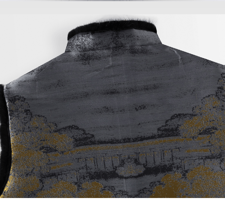 メンズの防寒中国民族衣装