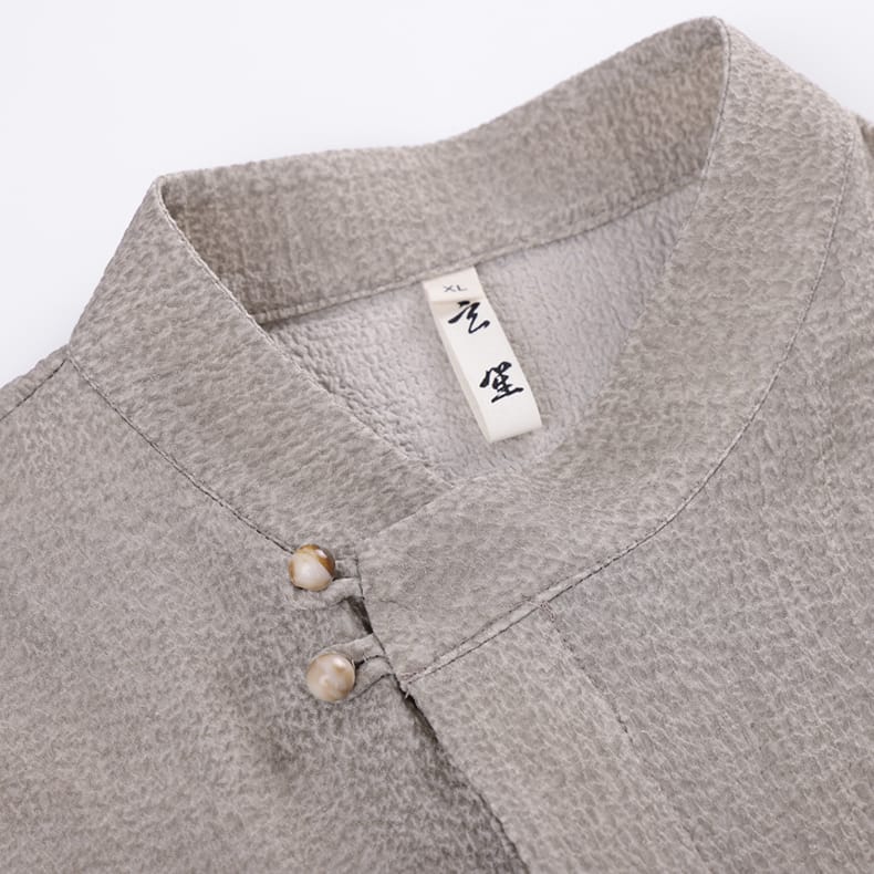 メンズのカンフーシャツ