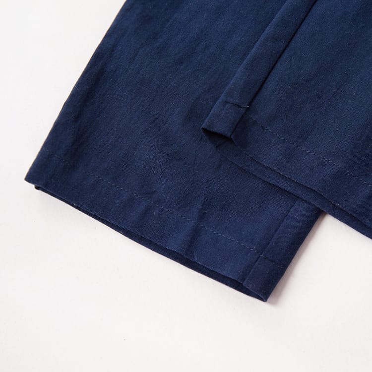 メンズの中華風パンツ