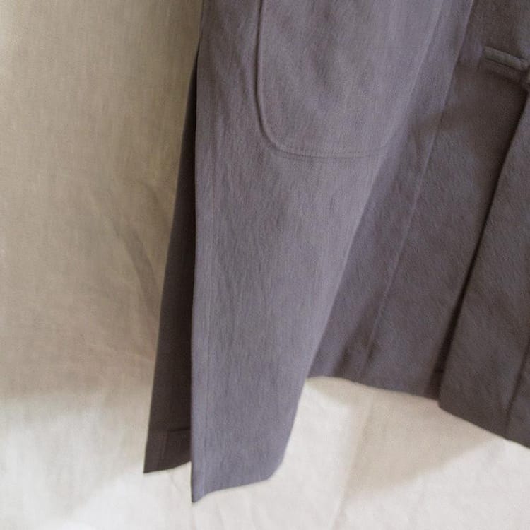 メンズの中華風カーディガン