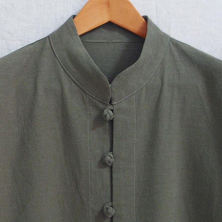 メンズの漢服シャツ