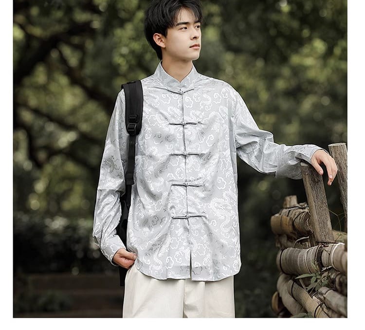 男性用の中国伝統服